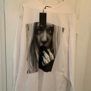 Women Zara oversized T-SHIRT BLOUSE